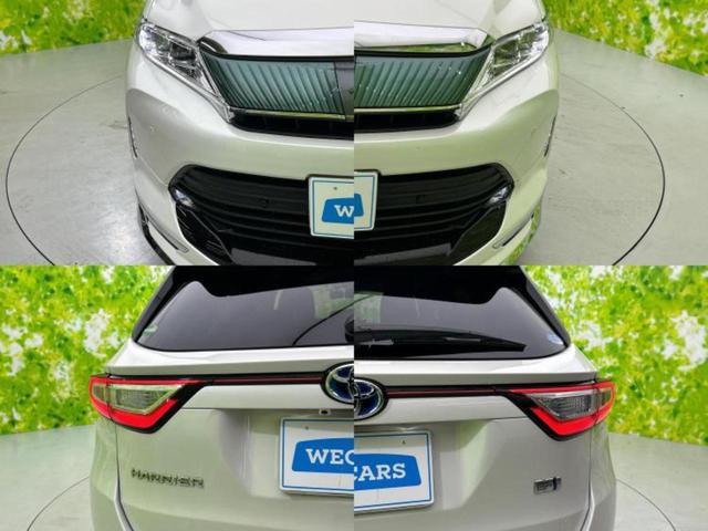 ハリアーハイブリッド ４ＷＤプレミアム　新品タイヤ／純正エアロ／保証書／社外　１０インチ　ＳＤナビ／フリップダウンモニター／トヨタセーフティセンス／車線逸脱防止支援システム／シート　ハーフレザー／電動バックドア／ヘッドランプ　ＬＥＤ　４ＷＤ（52枚目）