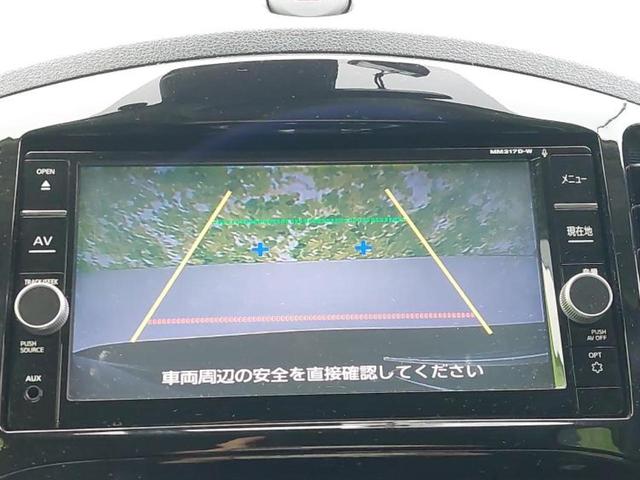 ジューク 15RX Vセレクション 保証書/純正 SDナビ/衝突安全装置/車線逸脱防止支援システム/ヘッドランプ HID/Bluetooth接続/ETC/EBD付ABS/横滑り防止装置/アイドリングストップ/バックモニター バックカメラ(12枚目)