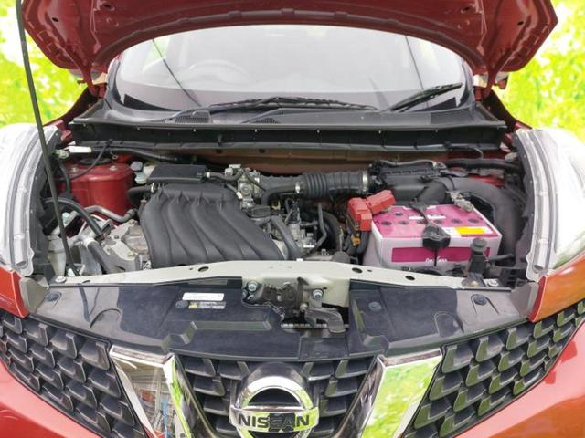 ジューク 15RX Vセレクション 保証書/純正 SDナビ/衝突安全装置/車線逸脱防止支援システム/ヘッドランプ HID/Bluetooth接続/ETC/EBD付ABS/横滑り防止装置/アイドリングストップ/バックモニター バックカメラ(47枚目)