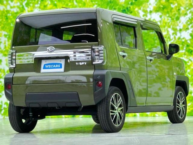 タフト X 新品タイヤ/ガラスルーフ/保証書/社外 SDナビ/衝突安全装置/車線逸脱防止支援システム/ドライブレコーダー 社外/ヘッドランプ LED/USBジャック/ETC/EBD付ABS/横滑り防止装置 記録簿(3枚目)