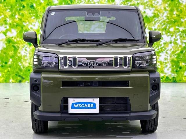 タフト X 新品タイヤ/ガラスルーフ/保証書/社外 SDナビ/衝突安全装置/車線逸脱防止支援システム/ドライブレコーダー 社外/ヘッドランプ LED/USBジャック/ETC/EBD付ABS/横滑り防止装置 記録簿(42枚目)