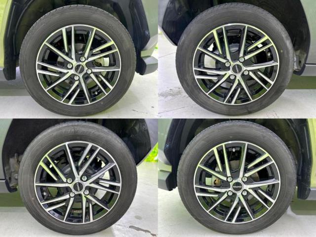 タフト X 新品タイヤ/ガラスルーフ/保証書/社外 SDナビ/衝突安全装置/車線逸脱防止支援システム/ドライブレコーダー 社外/ヘッドランプ LED/USBジャック/ETC/EBD付ABS/横滑り防止装置 記録簿(50枚目)