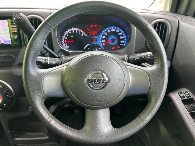 キューブ １５Ｘインディゴプラスプラズマ　保証書／純正　ＳＤナビ／ヘッドランプ　ＨＩＤ／Ｂｌｕｅｔｏｏｔｈ接続／ＥＴＣ／ＥＢＤ付ＡＢＳ／バックモニター／フルセグＴＶ／ＤＶＤ／禁煙車／エアバッグ　運転席／エアバッグ　助手席／パワーウインドウ（13枚目）