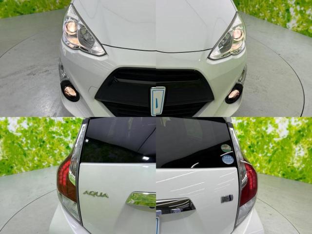 アクア Ｓスタイルブラック　新品タイヤ／保証書／純正　ＳＤナビ／衝突安全装置／車線逸脱防止支援システム／Ｂｌｕｅｔｏｏｔｈ接続／ＥＴＣ／ＥＢＤ付ＡＢＳ／横滑り防止装置／アイドリングストップ／バックモニター／フルセグＴＶ／ＤＶＤ（51枚目）