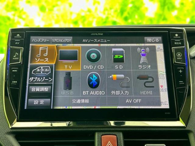 ヴォクシー ハイブリッドＺＳキラメキ２　新品タイヤ／保証書／社外　１０インチ　ＳＤナビ／フリップダウンモニター　社外　１２．８インチ／衝突安全装置／両側電動スライドドア／車線逸脱防止支援システム　衝突被害軽減システム　バックカメラ　禁煙車（10枚目）