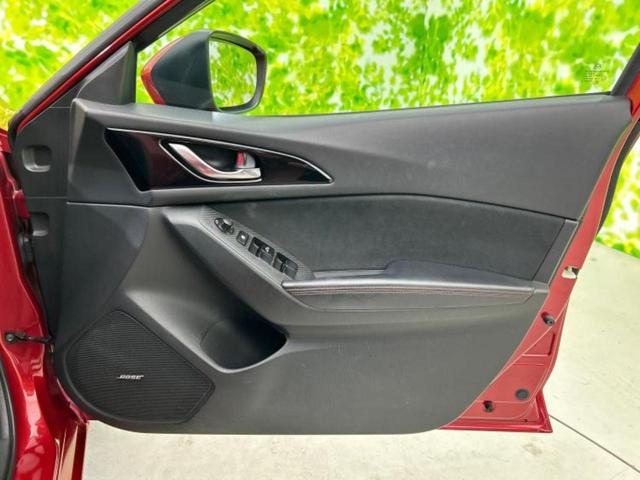 アクセラスポーツ ＸＤ　サンルーフ／ＢＯＳＥ／純正　ＳＤナビ／衝突安全装置／シートヒーター／車線逸脱防止支援システム／シート　ハーフレザー／パーキングアシスト　バックガイド／ドライブレコーダー　前後　衝突被害軽減システム（19枚目）