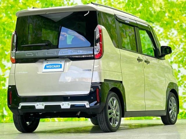 デリカミニ Ｇプレミアム　新品タイヤ／保証書／社外　ＳＤナビ／デジタルインナーミラー／衝突安全装置／両側電動スライドドア／シートヒーター／全方位モニター／車線逸脱防止支援システム／シート　ハーフレザー／ドライブレコーダー　前後（3枚目）