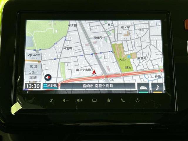 スペーシアカスタム ハイブリッドXS 保証書/純正 9インチ SDナビ/セーフティサポート(スズキ)/両側電動スライドドア/シートヒーター 前席/全方位モニター/車線逸脱防止支援システム/シート ハーフレザー/ドライブレコーダー 前後(9枚目)