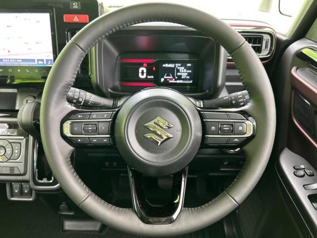 スペーシアカスタム ハイブリッドXS 保証書/純正 9インチ SDナビ/セーフティサポート(スズキ)/両側電動スライドドア/シートヒーター 前席/全方位モニター/車線逸脱防止支援システム/シート ハーフレザー/ドライブレコーダー 前後(14枚目)