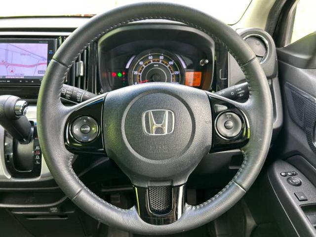 N-WGN G・スタイリッシュパッケージ 新品タイヤ/純正 SDナビ/シート ハーフレザー/Bluetooth接続/EBD付ABS/横滑り防止装置/アイドリングストップ/クルーズコントロール/フルセグTV/DVD/エアバッグ 運転席(14枚目)