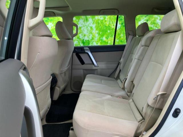 ランドクルーザープラド ４ＷＤ　ＴＸ　サンルーフ／モデリスタエアロ／保証書／社外　９インチ　ＳＤナビ／トヨタセーフティセンス／ドライブレコーダー　前後／ヘッドランプ　ＬＥＤ／Ｂｌｕｅｔｏｏｔｈ接続／ＥＴＣ／ＥＢＤ付ＡＢＳ　フルエアロ（7枚目）