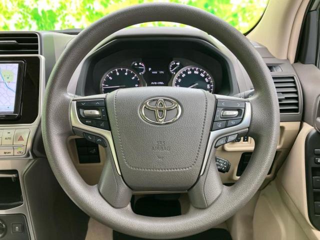 ランドクルーザープラド ４ＷＤ　ＴＸ　サンルーフ／モデリスタエアロ／保証書／社外　９インチ　ＳＤナビ／トヨタセーフティセンス／ドライブレコーダー　前後／ヘッドランプ　ＬＥＤ／Ｂｌｕｅｔｏｏｔｈ接続／ＥＴＣ／ＥＢＤ付ＡＢＳ　フルエアロ（13枚目）