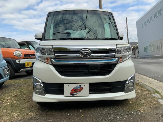 タント カスタムＲＳ　ＳＡ　ワンオーナー　平成２７年から令和７年までの整備記録簿　衝突被害軽減ブレーキ　８型ナビ　Ｂカメラ　Ｂｌｕｅｔｏｏｔｈ　ＵＳＢ＆ＨＤＭＩ　両側自動ドア　ＬＥＤ　オートライト　ブリジストン製タイヤ１５ＡＷ（3枚目）