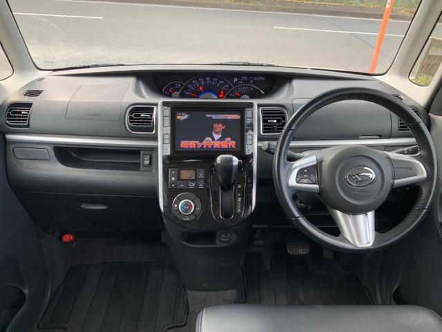 タント カスタムＲＳ　ＳＡ　ワンオーナー　平成２７年から令和７年までの整備記録簿　衝突被害軽減ブレーキ　８型ナビ　Ｂカメラ　Ｂｌｕｅｔｏｏｔｈ　ＵＳＢ＆ＨＤＭＩ　両側自動ドア　ＬＥＤ　オートライト　ブリジストン製タイヤ１５ＡＷ（10枚目）