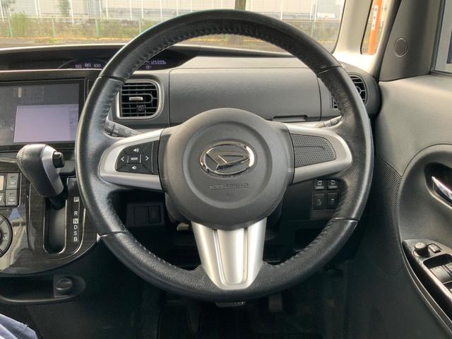 タント カスタムＲＳ　ＳＡ　ワンオーナー　平成２７年から令和７年までの整備記録簿　衝突被害軽減ブレーキ　８型ナビ　Ｂカメラ　Ｂｌｕｅｔｏｏｔｈ　ＵＳＢ＆ＨＤＭＩ　両側自動ドア　ＬＥＤ　オートライト　ブリジストン製タイヤ１５ＡＷ（14枚目）