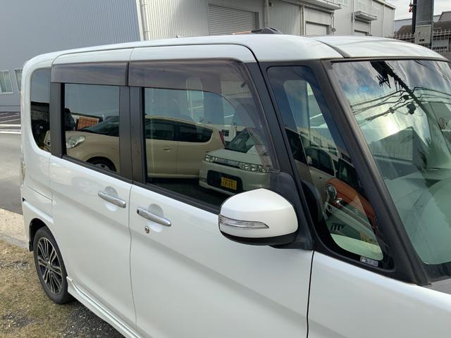 タント カスタムＲＳ　ＳＡ　ワンオーナー　平成２７年から令和７年までの整備記録簿　衝突被害軽減ブレーキ　８型ナビ　Ｂカメラ　Ｂｌｕｅｔｏｏｔｈ　ＵＳＢ＆ＨＤＭＩ　両側自動ドア　ＬＥＤ　オートライト　ブリジストン製タイヤ１５ＡＷ（30枚目）