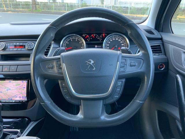 508 SW グリフ パワーバックドア 18インチAW ガラスルーフ クルコン スマートキー HDDナビ BTオーディオ Bカメラ TV パワー本革シート(ヒーター付) HID パドルシフト スマートキー Pスタート(24枚目)