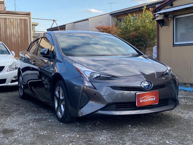 プリウス Ｓツーリングセレクション　ワンオーナー　純正ナビ　フルセグ　レザーシート　オートマチックハイビーム　プリクラッシュセーフティ　クルーズコントロール　シートヒーター　ドラレコ（52枚目）