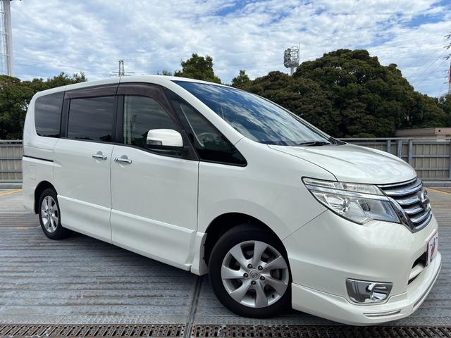セレナ ハイウェイスター　Ｂｌｕｅｔｏｏｔｈ／両側パワスラ／カロッツェリアナビ／ＴＶ／社外マフラー／クルコン／プッシュスタート／レザー調シートカバー／スマートキー／ＥＴＣ（59枚目）