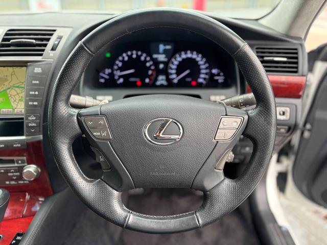 LS LS460 バージョンSZ Iパッケージ 純正19インチAW/Fエアロ/レザーシート/パワーシート/シートヒーター/ワンオーナー/クルコン/TV/バックカメラ/記録簿/ETC(36枚目)