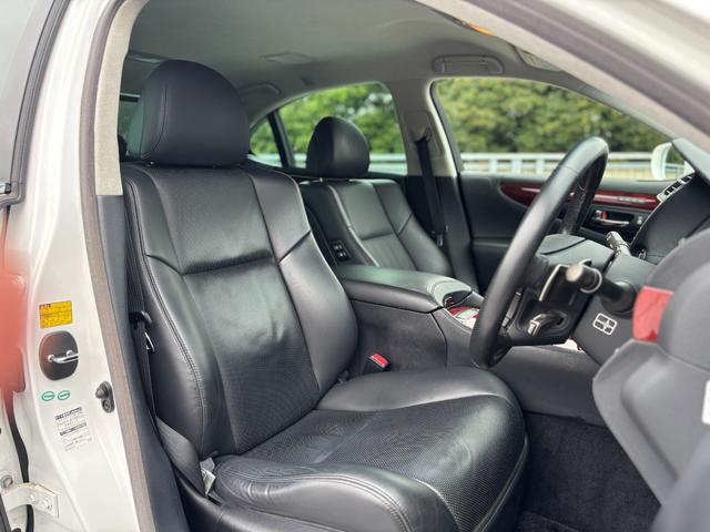 LS LS460 バージョンSZ Iパッケージ 純正19インチAW/Fエアロ/レザーシート/パワーシート/シートヒーター/ワンオーナー/クルコン/TV/バックカメラ/記録簿/ETC(60枚目)