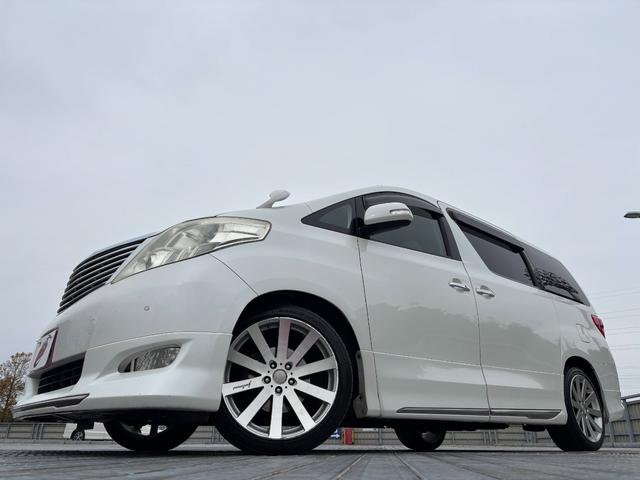 アルファード ２４０Ｇ　４ＷＤ／ワンオーナー／社外１９インチＡＷ／両側パワスラ／Ｆ．Ｒエアロ／パワーシート／後席オットマン／クルコン／フリップダウンモニター／バックカメラ／（9枚目）