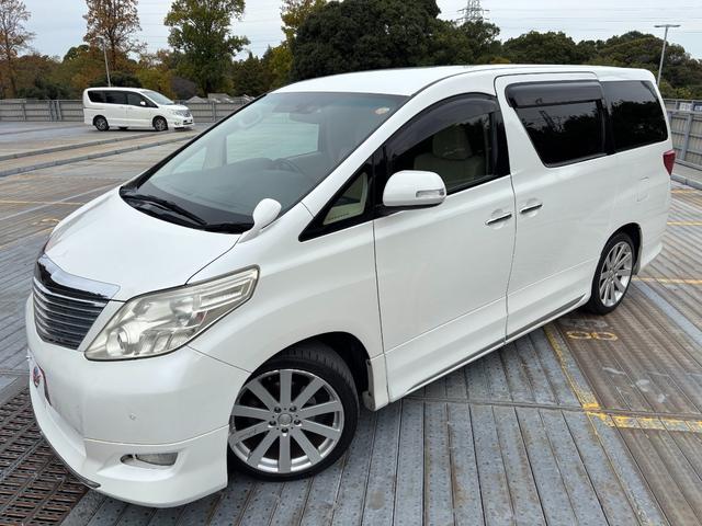 アルファード ２４０Ｇ　４ＷＤ／ワンオーナー／社外１９インチＡＷ／両側パワスラ／Ｆ．Ｒエアロ／パワーシート／後席オットマン／クルコン／フリップダウンモニター／バックカメラ／（19枚目）