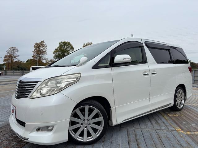 アルファード ２４０Ｇ　４ＷＤ／ワンオーナー／社外１９インチＡＷ／両側パワスラ／Ｆ．Ｒエアロ／パワーシート／後席オットマン／クルコン／フリップダウンモニター／バックカメラ／（76枚目）