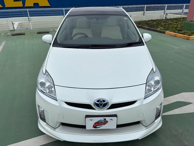 プリウス Ｓ　ＷＯＲＫ１８インチＡＷ／Ｂｌｕｅｔｏｏｔｈ／サンルーフ／カロッツェリアナビ／ＴＶ／ＴＥＩＮ車高調／クルコン／バックカメラ／ＥＴＣ（13枚目）