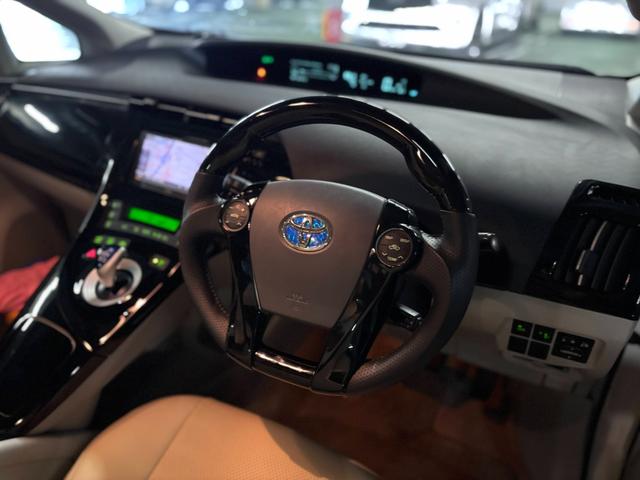 プリウス Ｓ　ＷＯＲＫ１８インチＡＷ／Ｂｌｕｅｔｏｏｔｈ／サンルーフ／カロッツェリアナビ／ＴＶ／ＴＥＩＮ車高調／クルコン／バックカメラ／ＥＴＣ（53枚目）