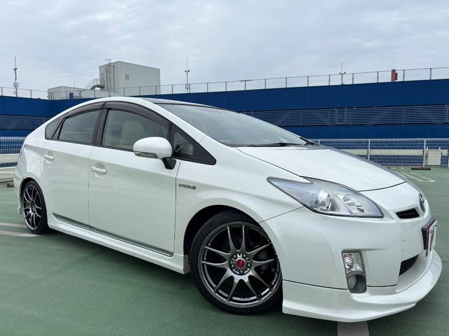 プリウス Ｓ　ＷＯＲＫ１８インチＡＷ／Ｂｌｕｅｔｏｏｔｈ／サンルーフ／カロッツェリアナビ／ＴＶ／ＴＥＩＮ車高調／クルコン／バックカメラ／ＥＴＣ（67枚目）