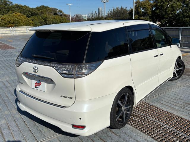 エスティマ アエラス　社外１８インチＡＷ／Ｂｌｕｅｔｏｏｔｈ／ダブルサンルーフ／両側パワスラ／Ｆバンパーモデリスタ／後席オットマン／レーダー探知機／ソナー／バックカメラ／ＥＴＣ（10枚目）