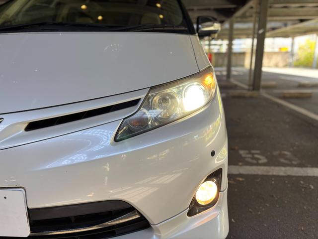 エスティマ アエラス　社外１８インチＡＷ／Ｂｌｕｅｔｏｏｔｈ／ダブルサンルーフ／両側パワスラ／Ｆバンパーモデリスタ／後席オットマン／レーダー探知機／ソナー／バックカメラ／ＥＴＣ（26枚目）