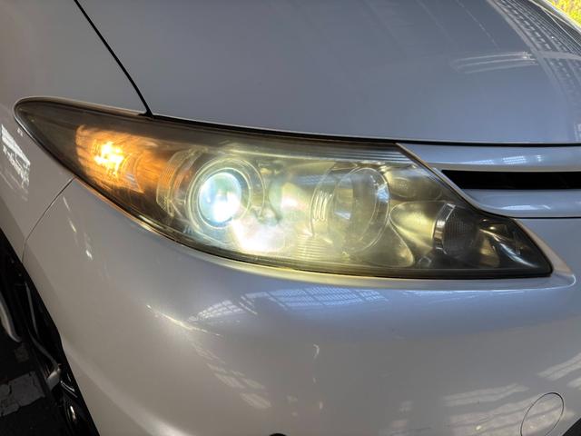 エスティマ アエラス　社外１８インチＡＷ／Ｂｌｕｅｔｏｏｔｈ／ダブルサンルーフ／両側パワスラ／Ｆバンパーモデリスタ／後席オットマン／レーダー探知機／ソナー／バックカメラ／ＥＴＣ（41枚目）