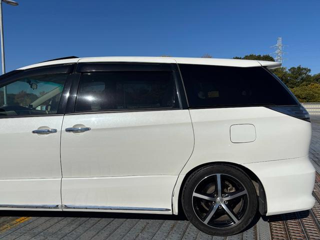 エスティマ アエラス　社外１８インチＡＷ／Ｂｌｕｅｔｏｏｔｈ／ダブルサンルーフ／両側パワスラ／Ｆバンパーモデリスタ／後席オットマン／レーダー探知機／ソナー／バックカメラ／ＥＴＣ（51枚目）