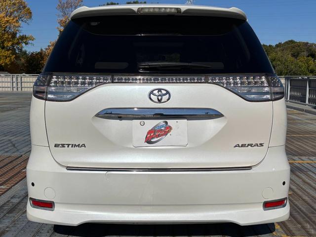 エスティマ アエラス　社外１８インチＡＷ／Ｂｌｕｅｔｏｏｔｈ／ダブルサンルーフ／両側パワスラ／Ｆバンパーモデリスタ／後席オットマン／レーダー探知機／ソナー／バックカメラ／ＥＴＣ（61枚目）