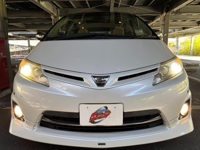 エスティマ アエラス　社外１８インチＡＷ／Ｂｌｕｅｔｏｏｔｈ／ダブルサンルーフ／両側パワスラ／Ｆバンパーモデリスタ／後席オットマン／レーダー探知機／ソナー／バックカメラ／ＥＴＣ（77枚目）