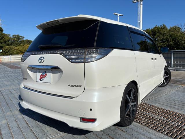 エスティマ アエラス　社外１８インチＡＷ／Ｂｌｕｅｔｏｏｔｈ／ダブルサンルーフ／両側パワスラ／Ｆバンパーモデリスタ／後席オットマン／レーダー探知機／ソナー／バックカメラ／ＥＴＣ（80枚目）