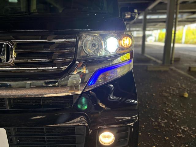 Ｎ－ＢＯＸカスタム Ｇ・Ｌパッケージ　４ＷＤ／左側パワスラ／ＴＶ／バックカメラ／スマートキー／フルフラットシート／フォグ／ドアバイザー／ＥＴＣ（25枚目）