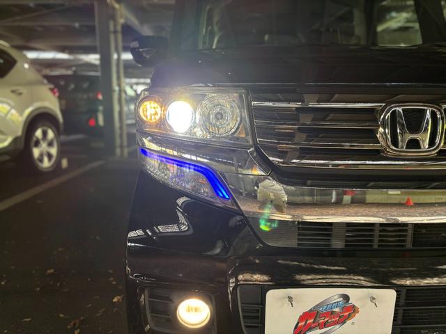 Ｎ－ＢＯＸカスタム Ｇ・Ｌパッケージ　４ＷＤ／左側パワスラ／ＴＶ／バックカメラ／スマートキー／フルフラットシート／フォグ／ドアバイザー／ＥＴＣ（42枚目）