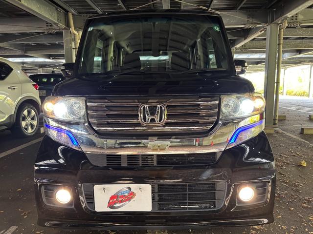 Ｎ－ＢＯＸカスタム Ｇ・Ｌパッケージ　４ＷＤ／左側パワスラ／ＴＶ／バックカメラ／スマートキー／フルフラットシート／フォグ／ドアバイザー／ＥＴＣ（44枚目）