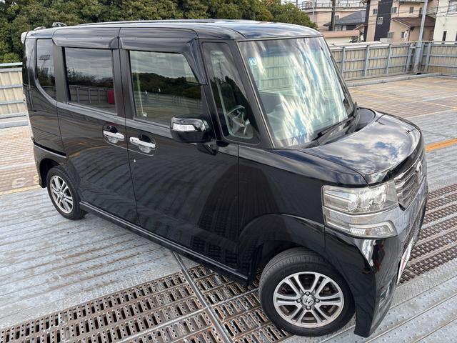 Ｎ－ＢＯＸカスタム Ｇ・Ｌパッケージ　４ＷＤ／左側パワスラ／ＴＶ／バックカメラ／スマートキー／フルフラットシート／フォグ／ドアバイザー／ＥＴＣ（57枚目）