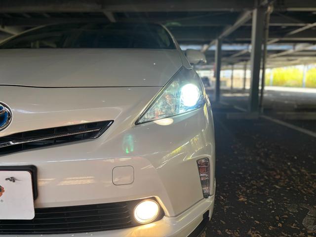 プリウスアルファ S 社外19インチAW/Bluetooth/カロッツェリアナビ/ALPINEフリップダウンモニター/社外マフラー/社外エアロ/社外スピーカー/バックカメラ/ETC(15枚目)