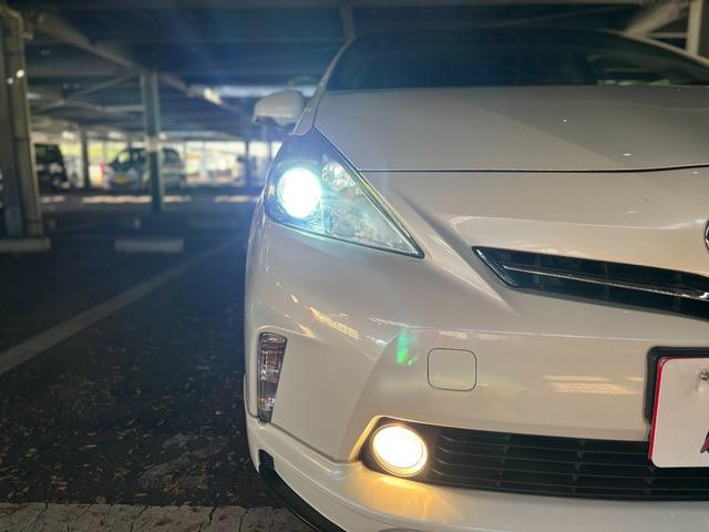 プリウスアルファ S 社外19インチAW/Bluetooth/カロッツェリアナビ/ALPINEフリップダウンモニター/社外マフラー/社外エアロ/社外スピーカー/バックカメラ/ETC(26枚目)