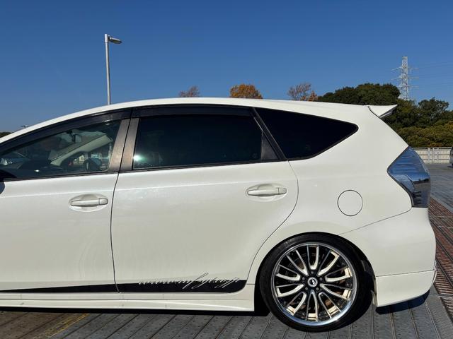 プリウスアルファ S 社外19インチAW/Bluetooth/カロッツェリアナビ/ALPINEフリップダウンモニター/社外マフラー/社外エアロ/社外スピーカー/バックカメラ/ETC(27枚目)