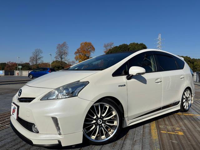 プリウスアルファ S 社外19インチAW/Bluetooth/カロッツェリアナビ/ALPINEフリップダウンモニター/社外マフラー/社外エアロ/社外スピーカー/バックカメラ/ETC(38枚目)