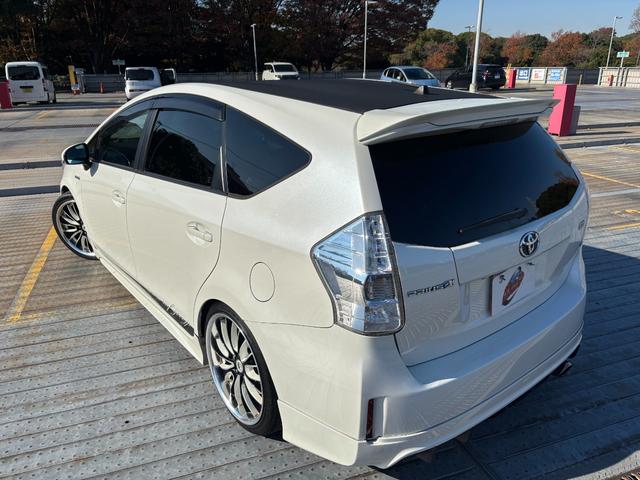 プリウスアルファ S 社外19インチAW/Bluetooth/カロッツェリアナビ/ALPINEフリップダウンモニター/社外マフラー/社外エアロ/社外スピーカー/バックカメラ/ETC(40枚目)