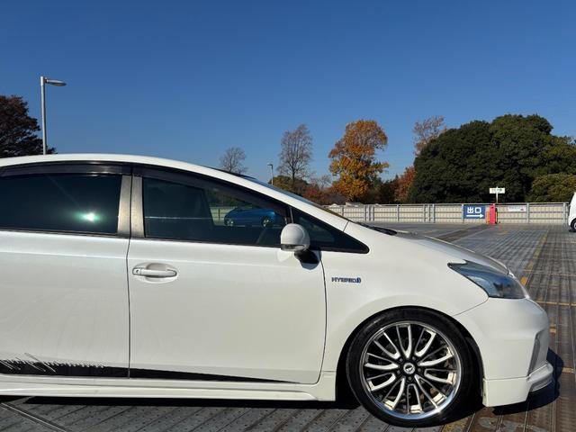 プリウスアルファ S 社外19インチAW/Bluetooth/カロッツェリアナビ/ALPINEフリップダウンモニター/社外マフラー/社外エアロ/社外スピーカー/バックカメラ/ETC(55枚目)