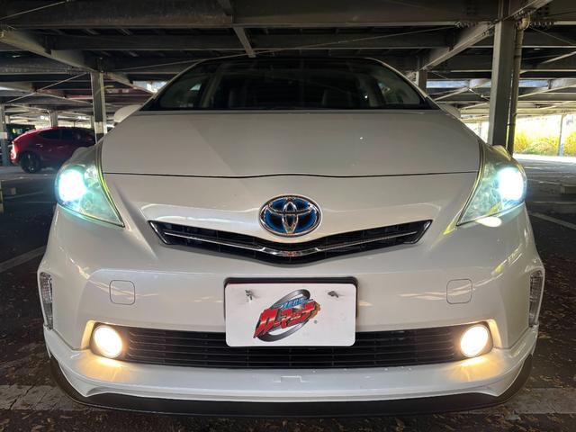 プリウスアルファ S 社外19インチAW/Bluetooth/カロッツェリアナビ/ALPINEフリップダウンモニター/社外マフラー/社外エアロ/社外スピーカー/バックカメラ/ETC(61枚目)