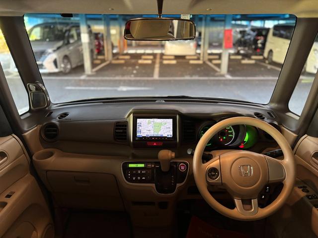 N-BOX G・Lパッケージ 社外14インチAW/カロッツェリアナビ/左側パワスラ/スマートキー/フルフラットシート/アイドリングストップ/TV(67枚目)